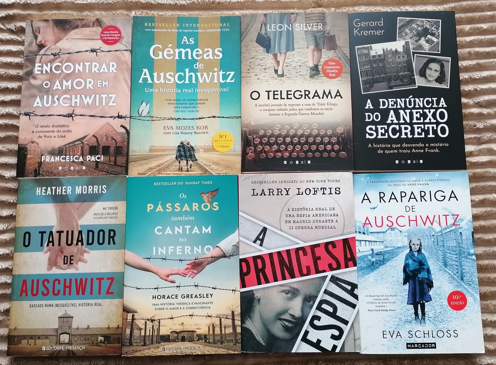 20 Livros NOVOS sobre Auschwitz-Portes grátis na compra de 2 ou mais