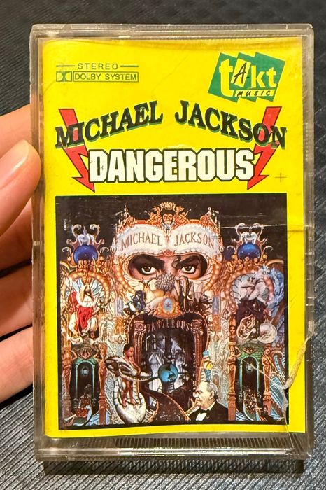 Michael Jackson Dangerous, Kaseta magnetofonowa