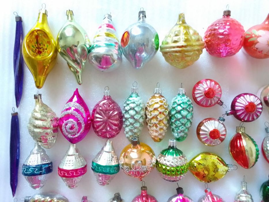 Ёлочные игрушки СССР