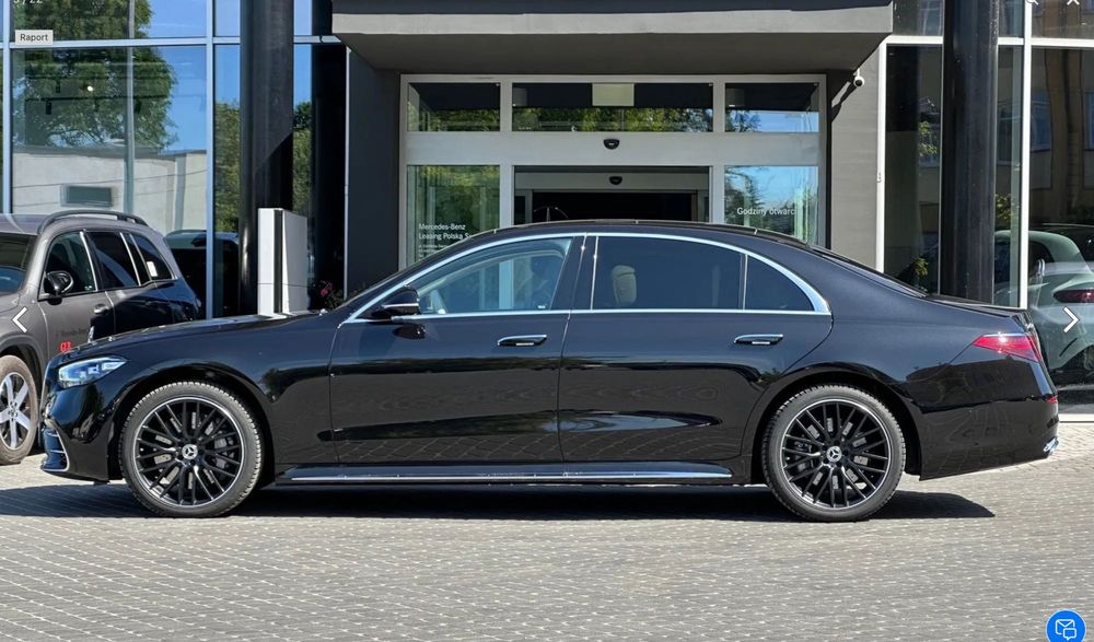 Auto do Ślubu/Wesela Mercedes-Benz S400d 2023r Jasny Środek Trójmiasto