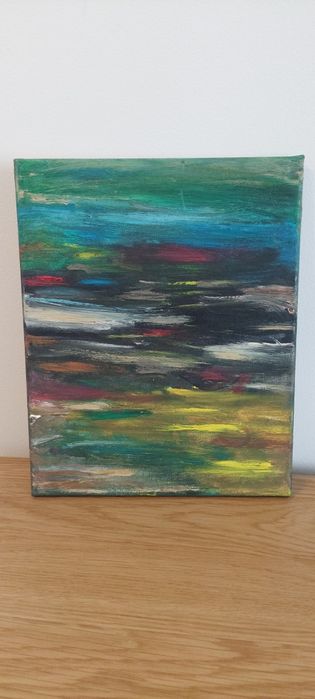 Expressão Artística em Óleo: Obra Exclusiva 25x35 cm"