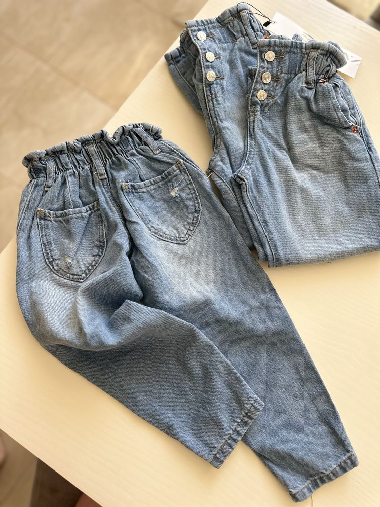 Джинси Zara для дівчинки, джинси дитячі, джинси 92,98,104,110,116 см