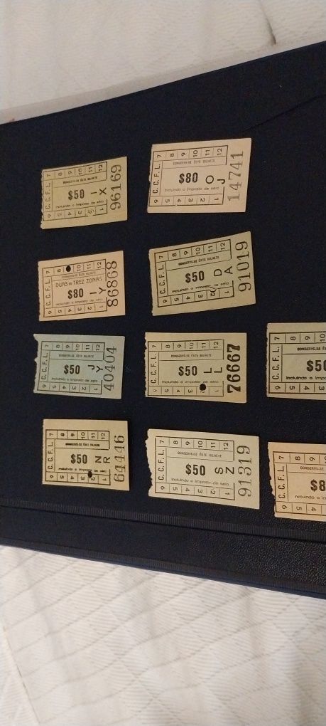 Bilhetes de eléctrico Capicua