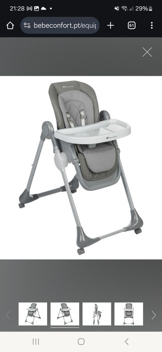 Cadeira de alimentação, BebeConfort