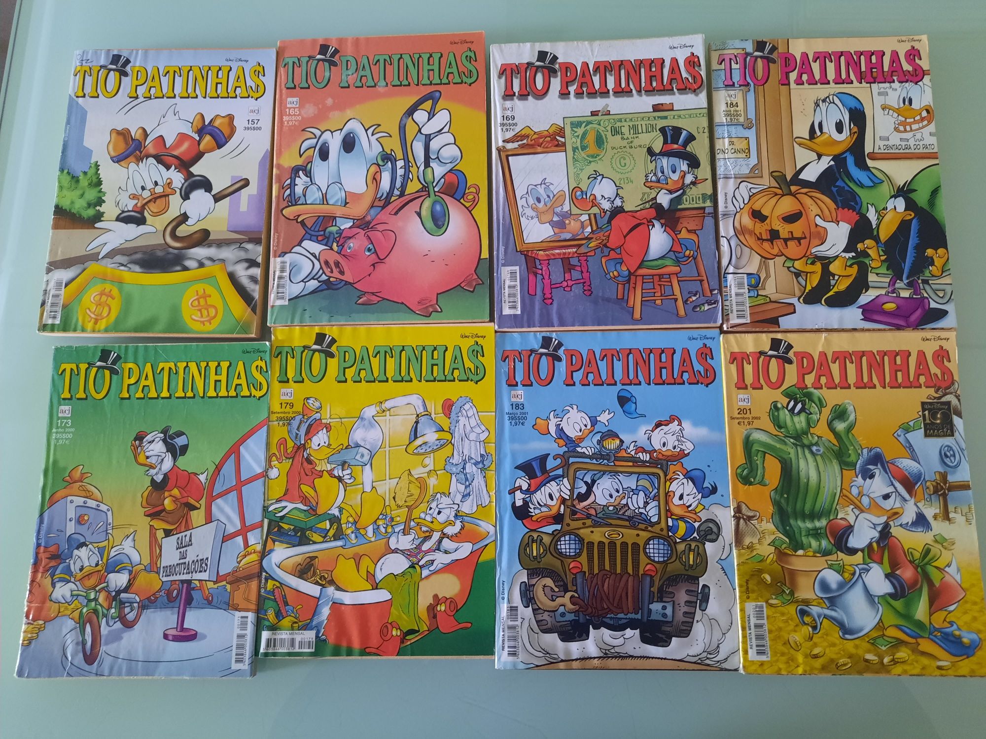 Vários livros de bd da Disney