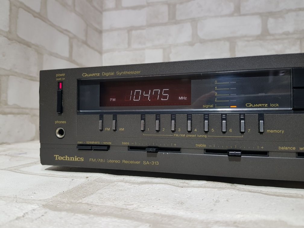 Вінтажний стерео підсилювач TECHNICS SA-313, б/у з Німеччини