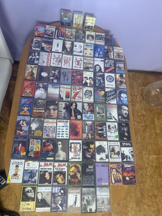 Kasety magnetofonowe Polskie tytuly.