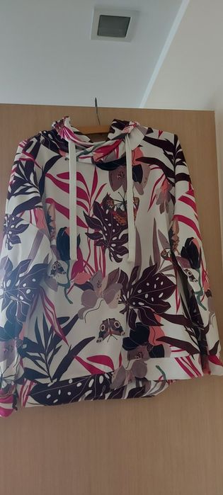 Bluza damska welurowa