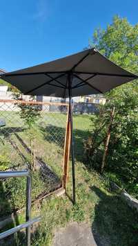 Parasol ogrodowy 180x180cm szary