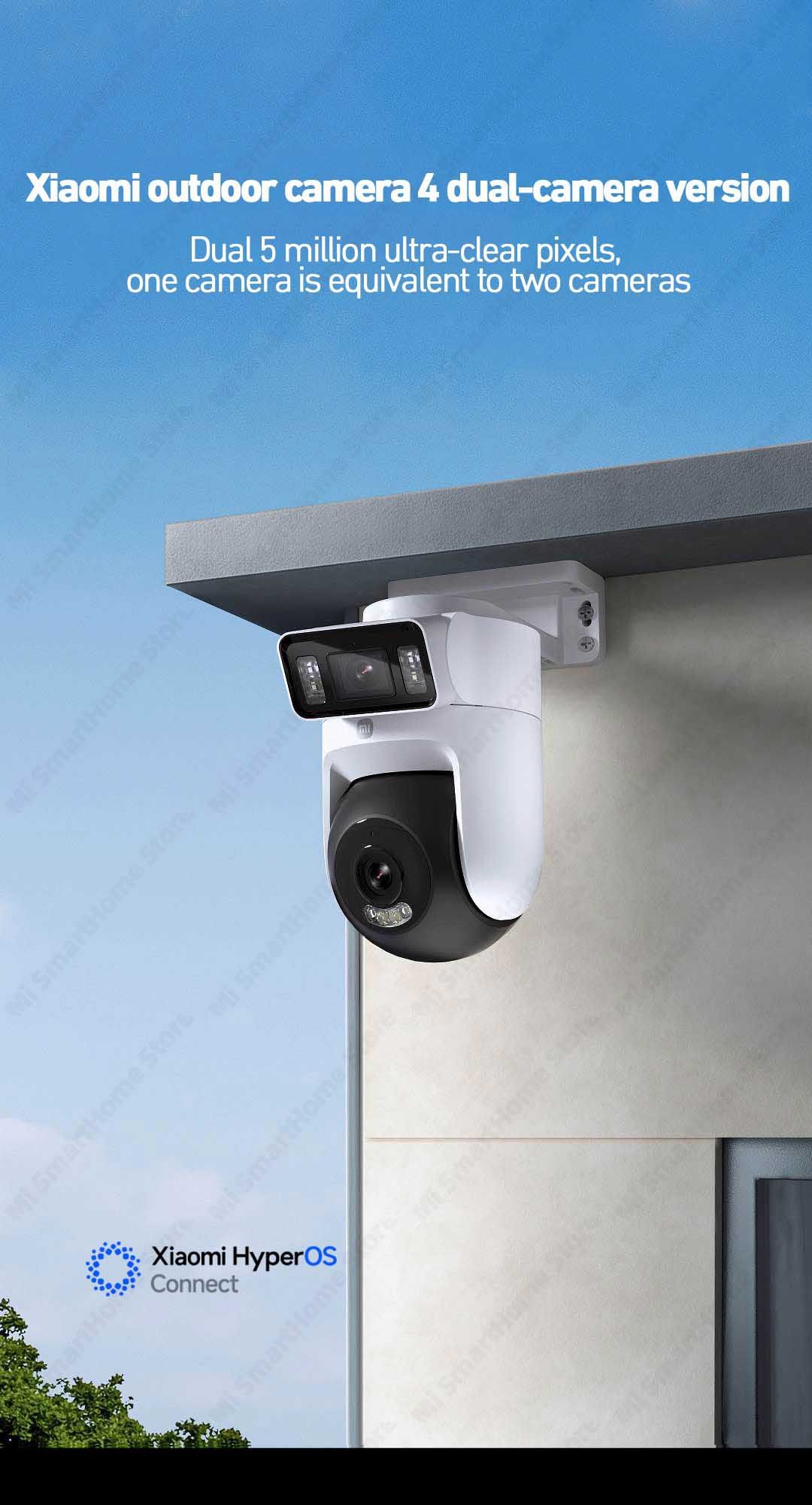 10 mp Xiaomi Outdoor Camera 4 Dual Version  камера видеонаблюдения