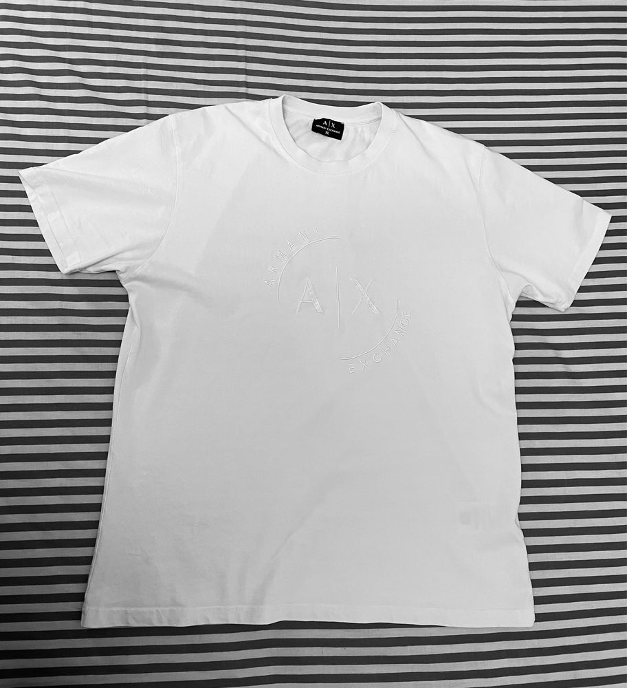 (10/10) Armani Exchange big logo original t-shirt