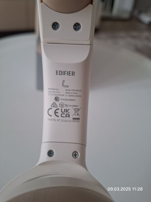 Słuchawki Edifier W820NB Plus beżowe