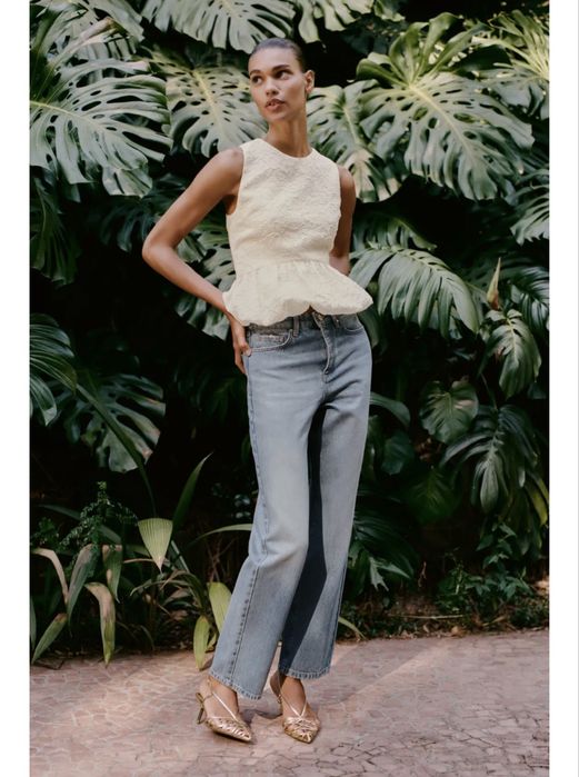 Джинси zara straight 38