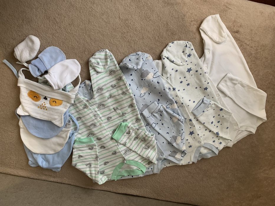 Набір чоловічків, сліпів на хлопчика 0-3 міс