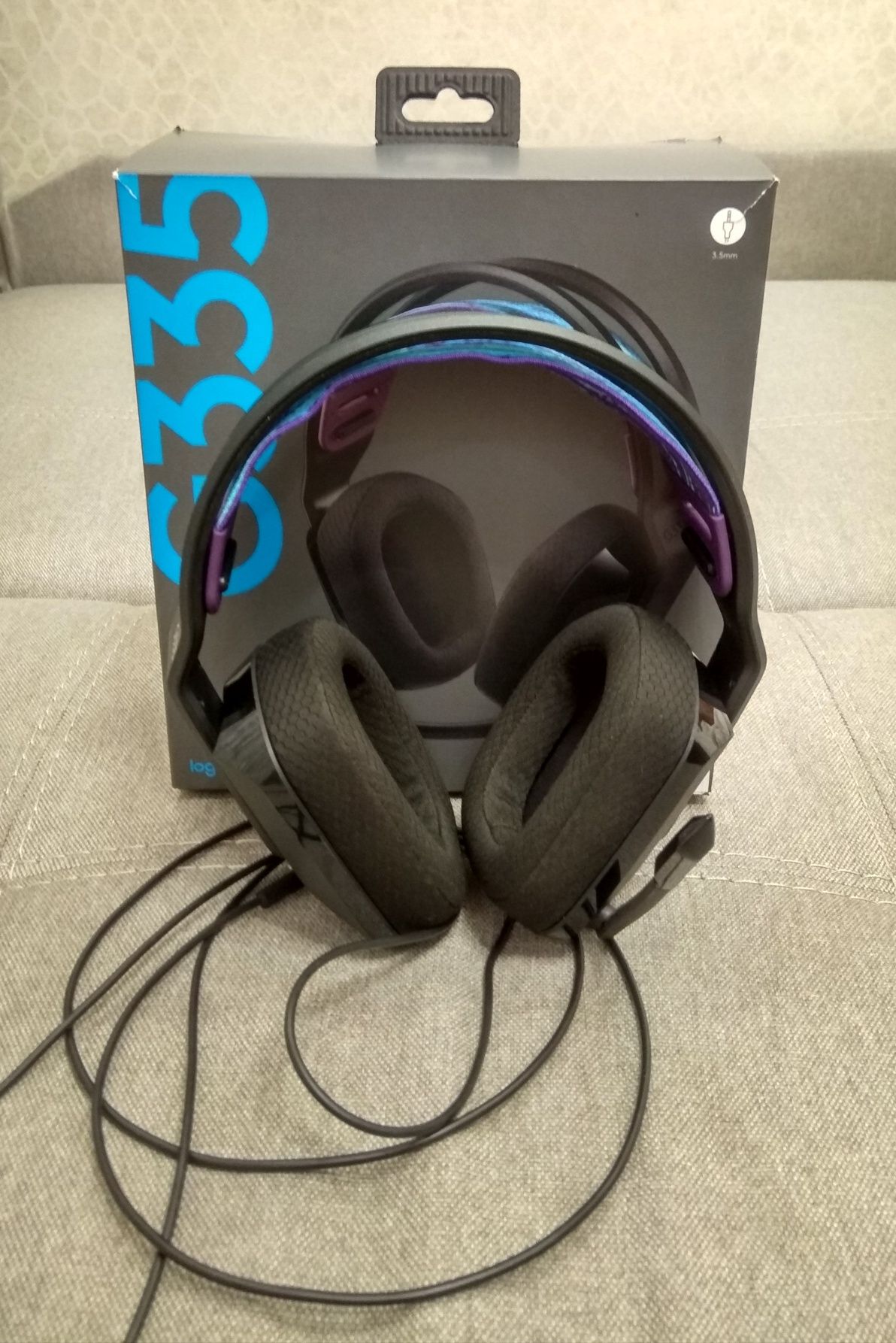 Ігрові навушники Logitech g335