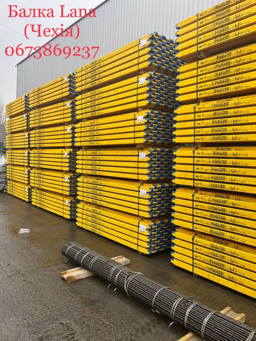 Опалубка та фанера ламінована, балка (ригель), стійка,продаж та оренда