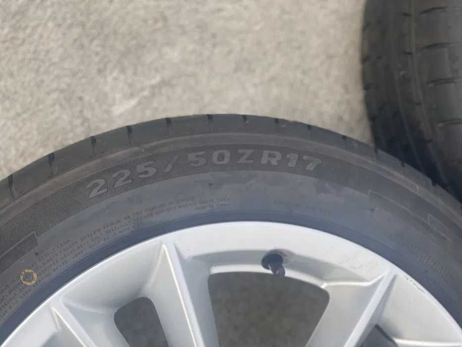 Диски 5/112 r17 audi шини 225/50
