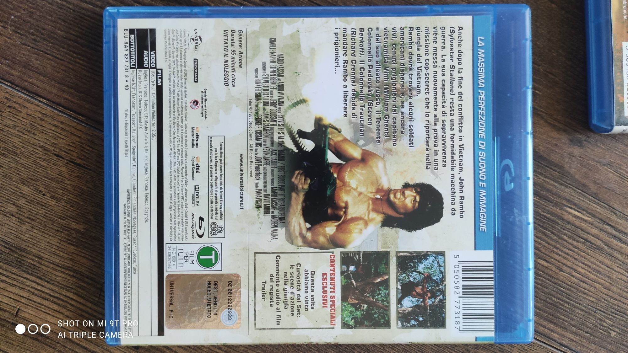 Rambo trylogia bluray