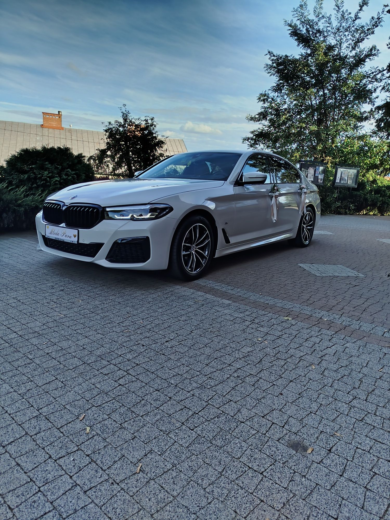 Auto do ślubu, wynajem auta do ślubu BMW G30