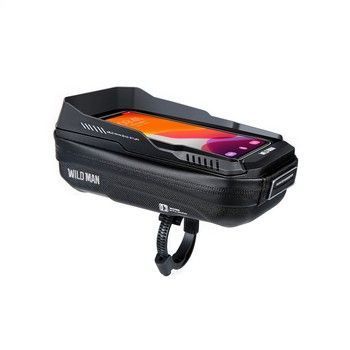 WILDMAN sakwa rowerowa XT3 na kierownicę 0,6L czarna (4"-7")