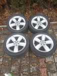 Alufelgi kola Oryginalne VW Audi Seat Skoda 5 112 17 cali+ opony lato
