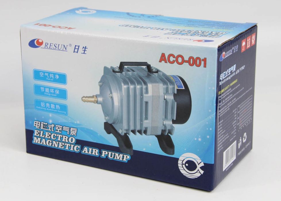Pompa napowietrzająca RESUN ACO-001 18W 1500l/h z akcesoriami