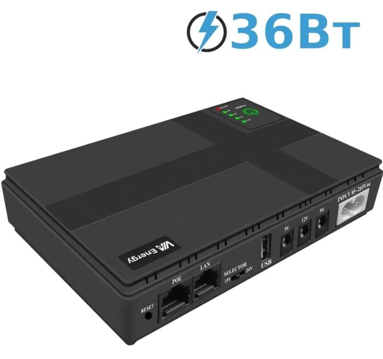 Джерело безперебійного живлення VIA Energy  MINI UPS для роутера