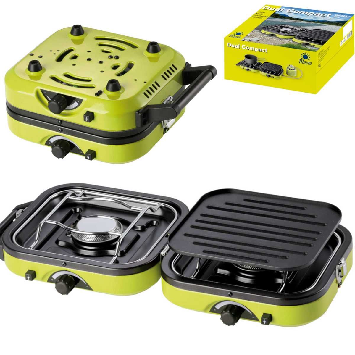 Kuchenka turystyczna dwupalnikowa DUAL COMPACT + GRILL