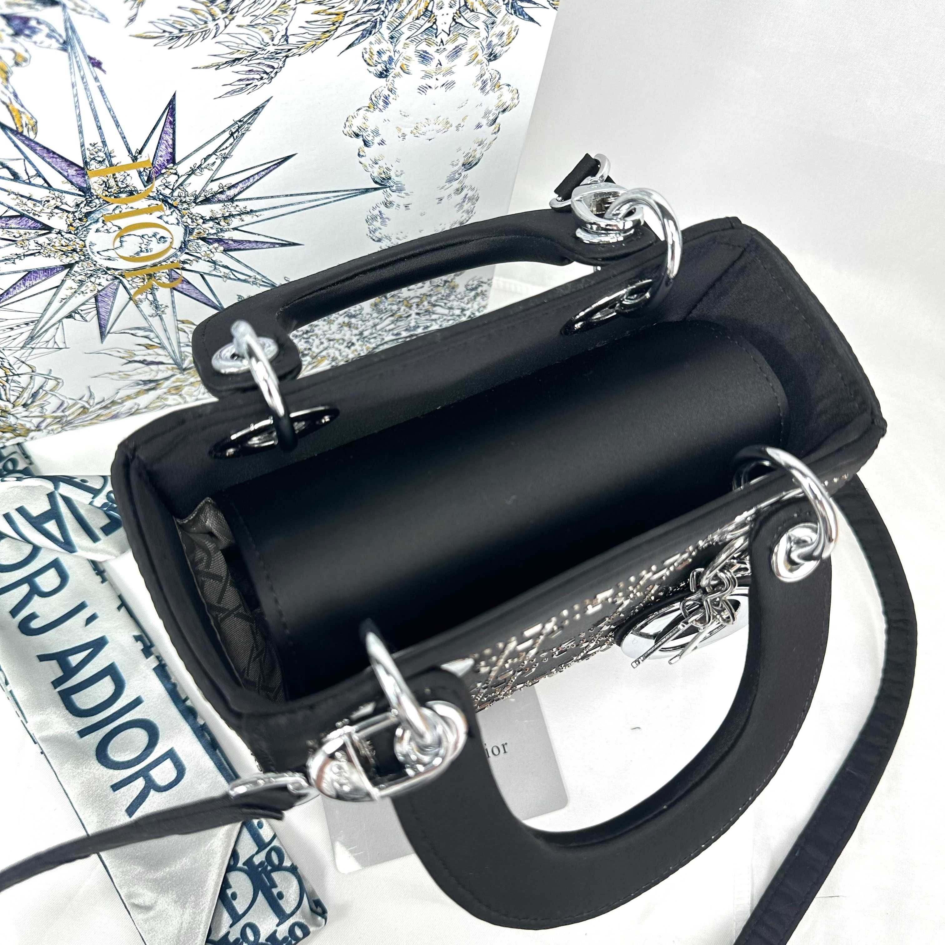 Christian Dior Lady Dior Mini Satin