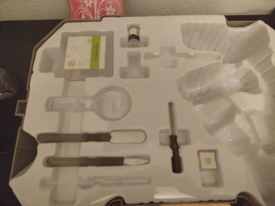 Microscópio do El Corte inglês