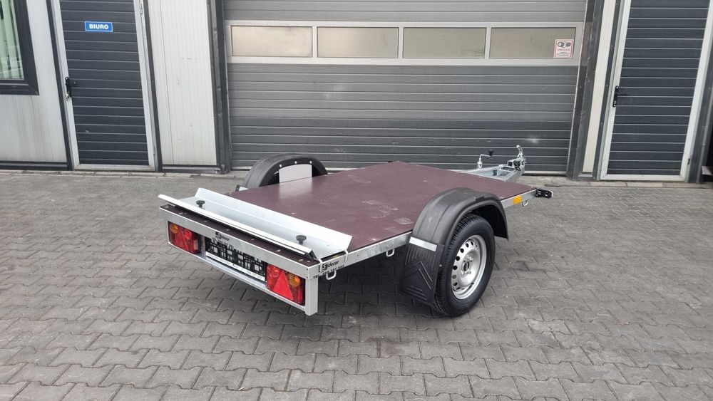 Przyczepka samochodowa platforma 216x126 750 kg Producent - TRANSPORT