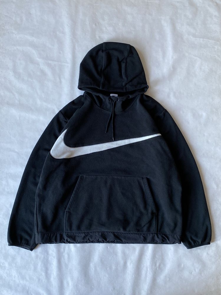 Nike Club+ Fleece Big Swoosh Hoodie худи флисовый флиска найк