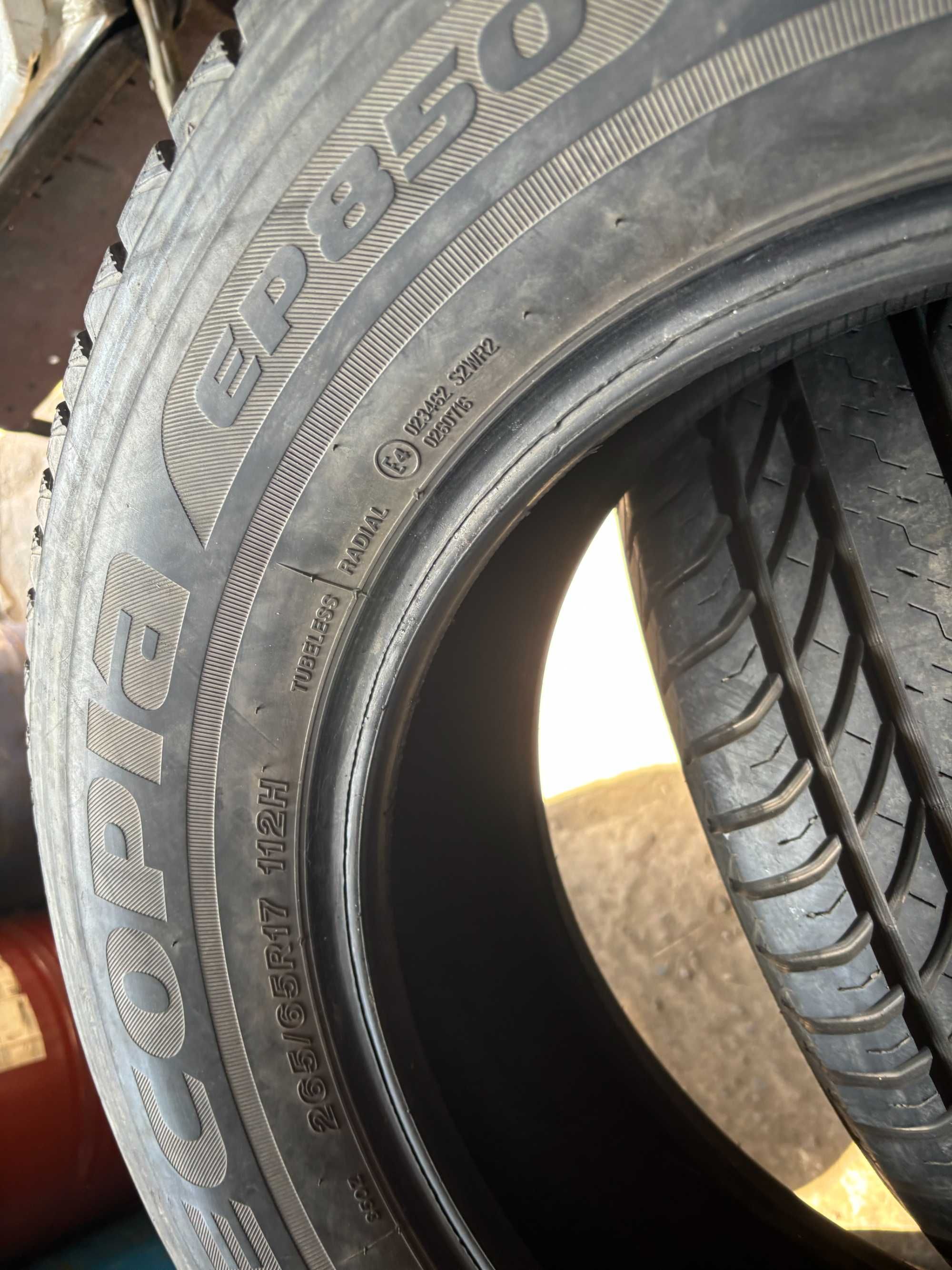 265-65-R17 BRIDGESTONE ECOPIA всесезонка  резина 4штуки GERMANY 2022