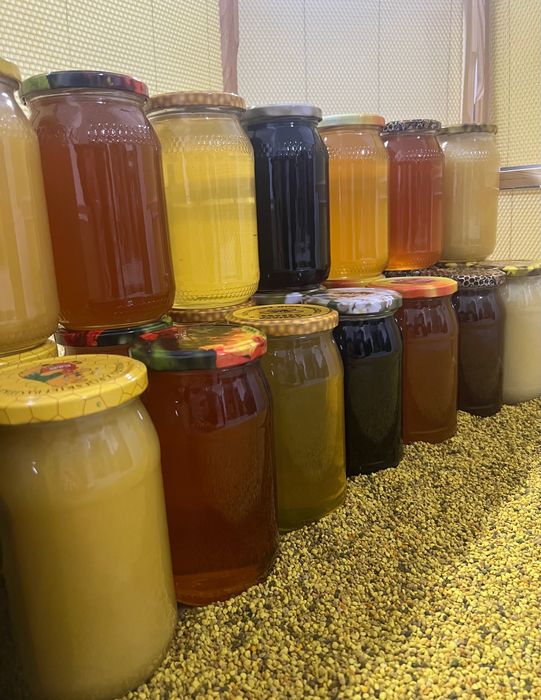 miód, miód pszczeli pasieki rodziny matki sezon 2025  słoik miód