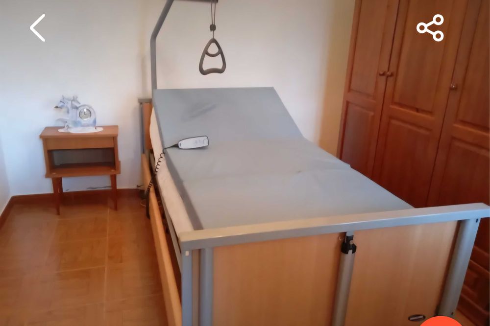 Cama electrica hospital