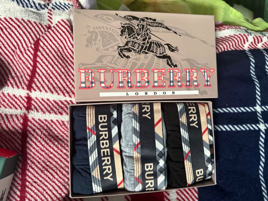 Bokserki męskie Lacoste, Versace,Burberry