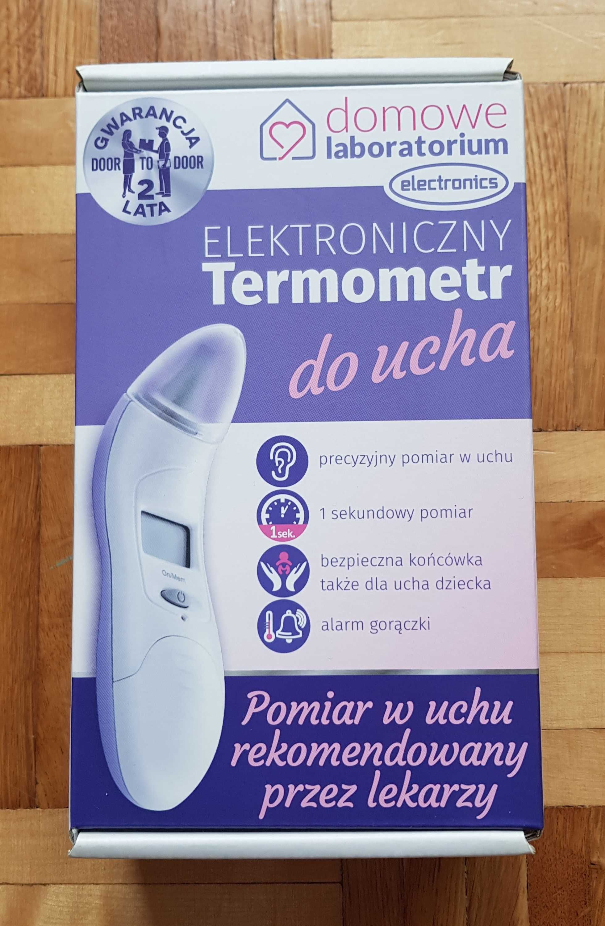 Elektroniczny termometr do ucha