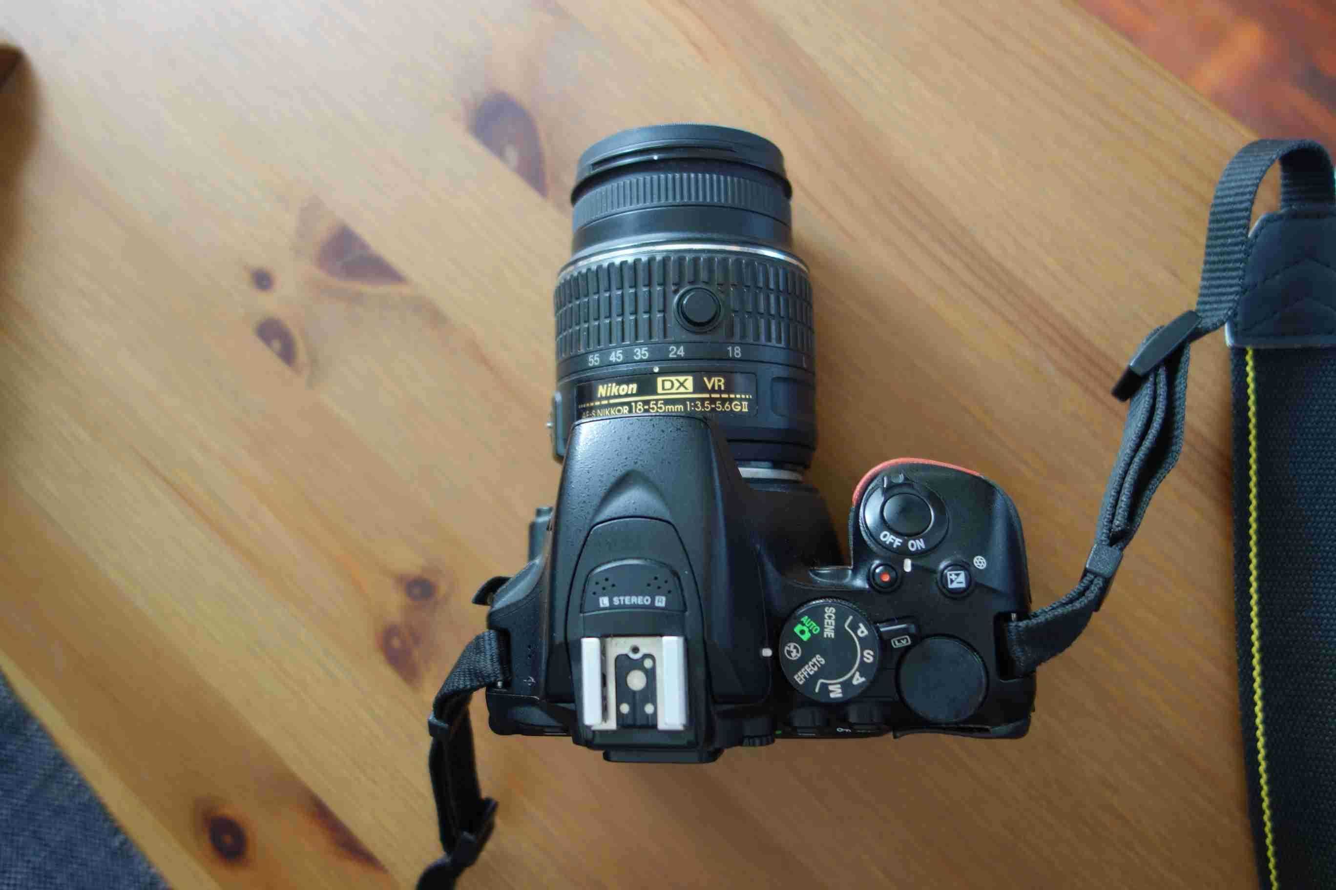 Máquina fotográfica Nikon D5500