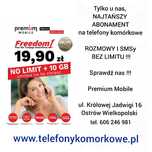 PREMIUM MOBILE najtańszy abonament NO LIMIT * OKAZJA