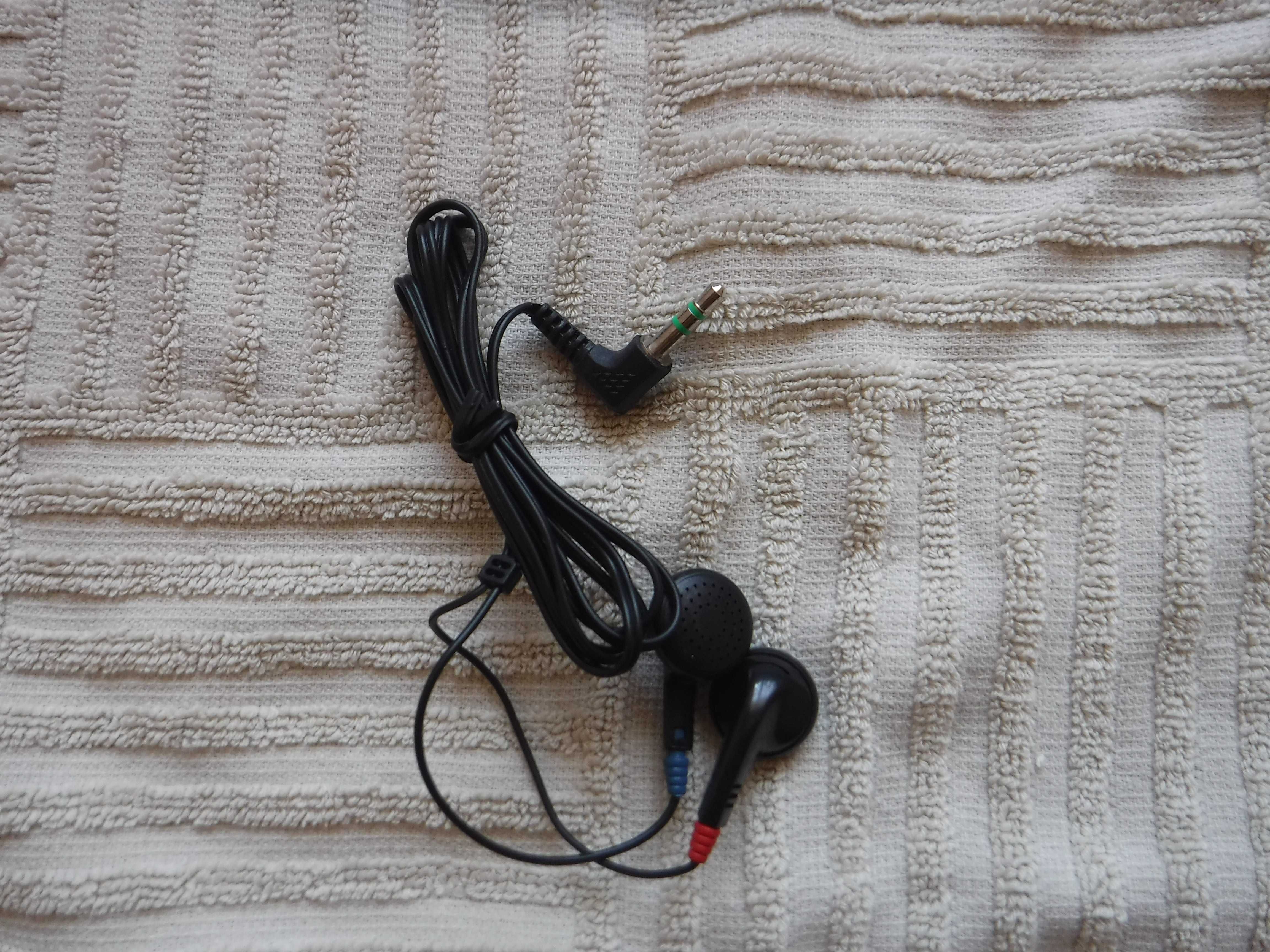 Słuchawki przewodowe douszne minijack 3,5 mm