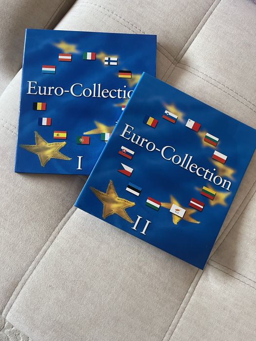 Capas para guardar séries de euros