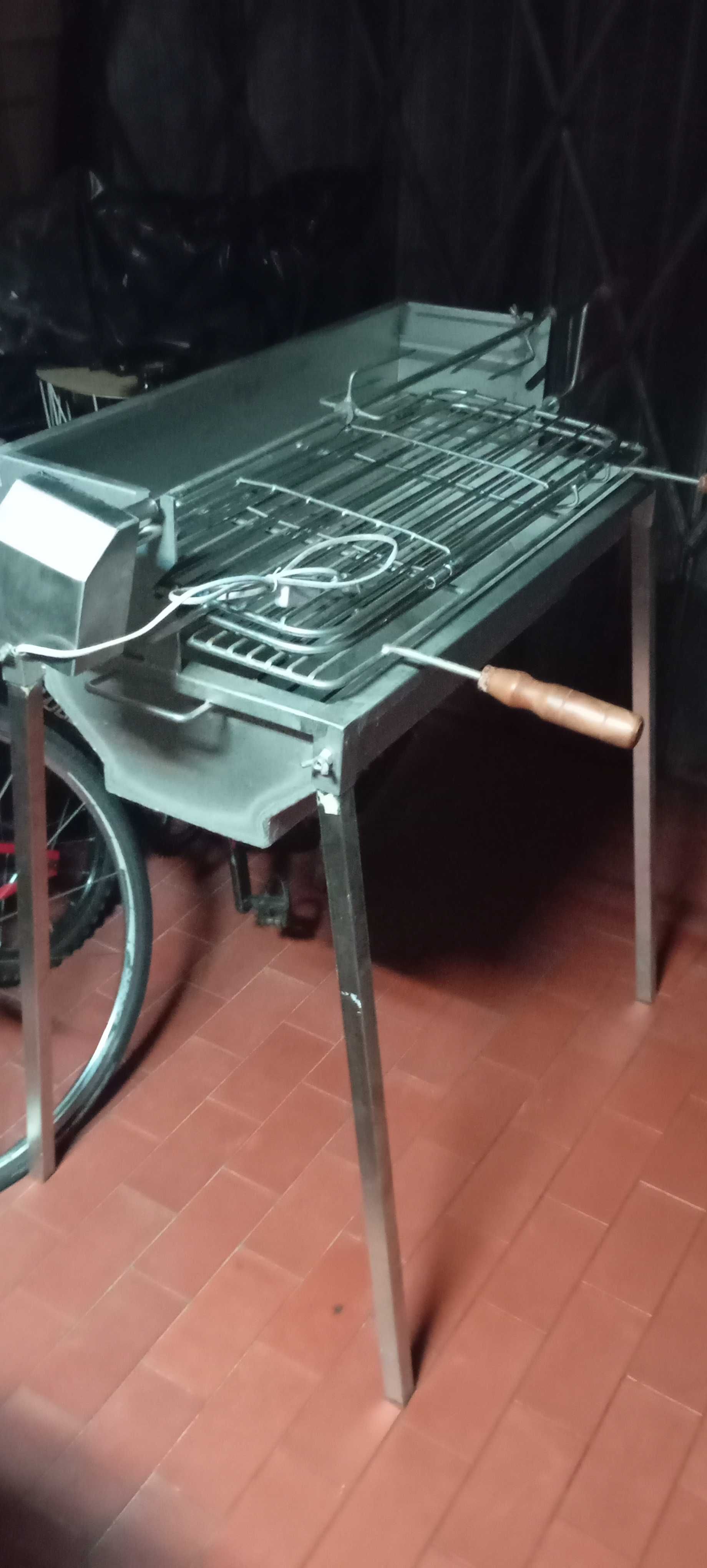 Grelhador inox novo