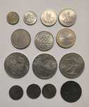 Moedas escudos e reis, comemorativas