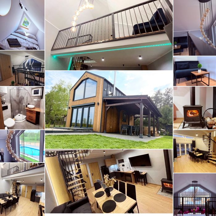 Nowoczesna Stodoła: 60zł-115zł/osoba/doba, Balia+Jacuzzi, Basen,Bilard