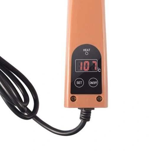 Nóż elektryczny do odsklepiania ramek z regulacją temperatury