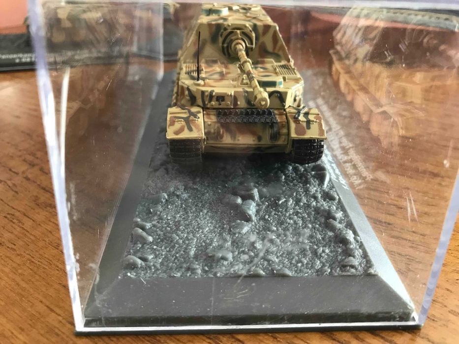 2 Tanques Panzer Tiger 2ª guerra escala 1/72