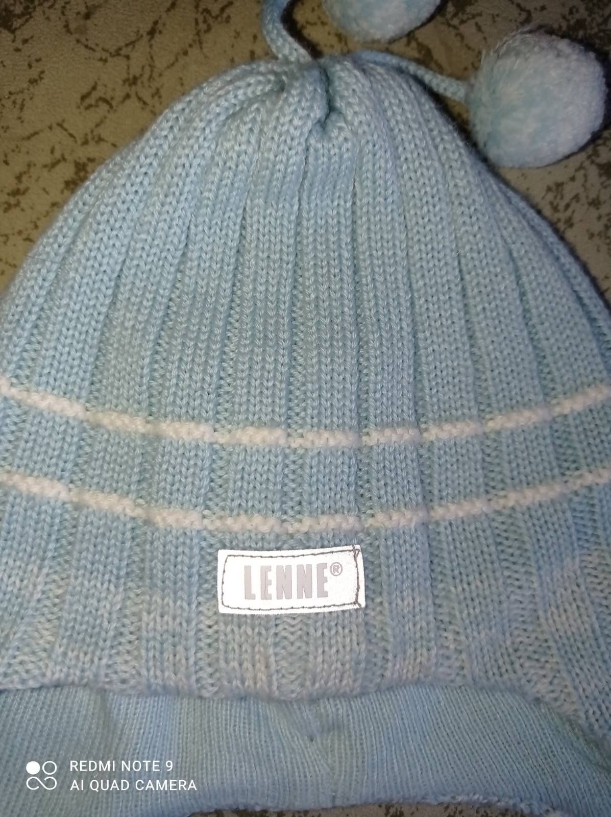 Шапка Lenne р.42 для мальчика на возраст 3-6 мес.