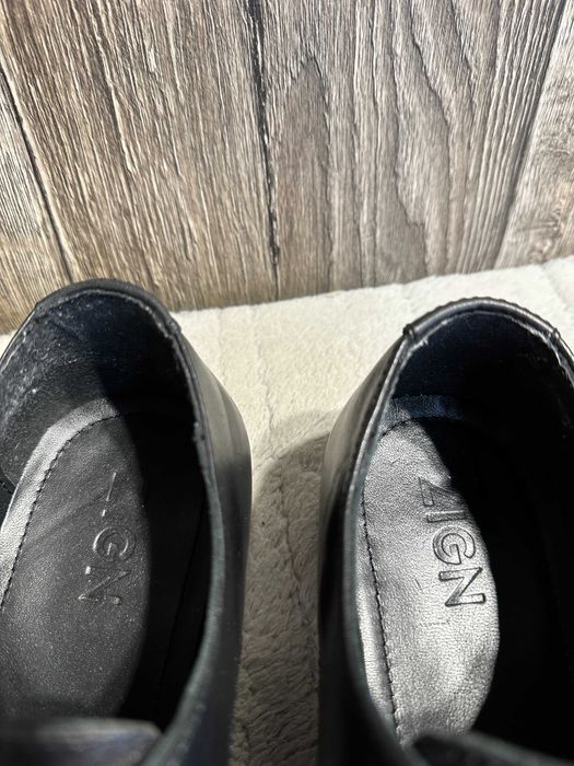 buty półbuty męskie skórzane mokasyny zign 43