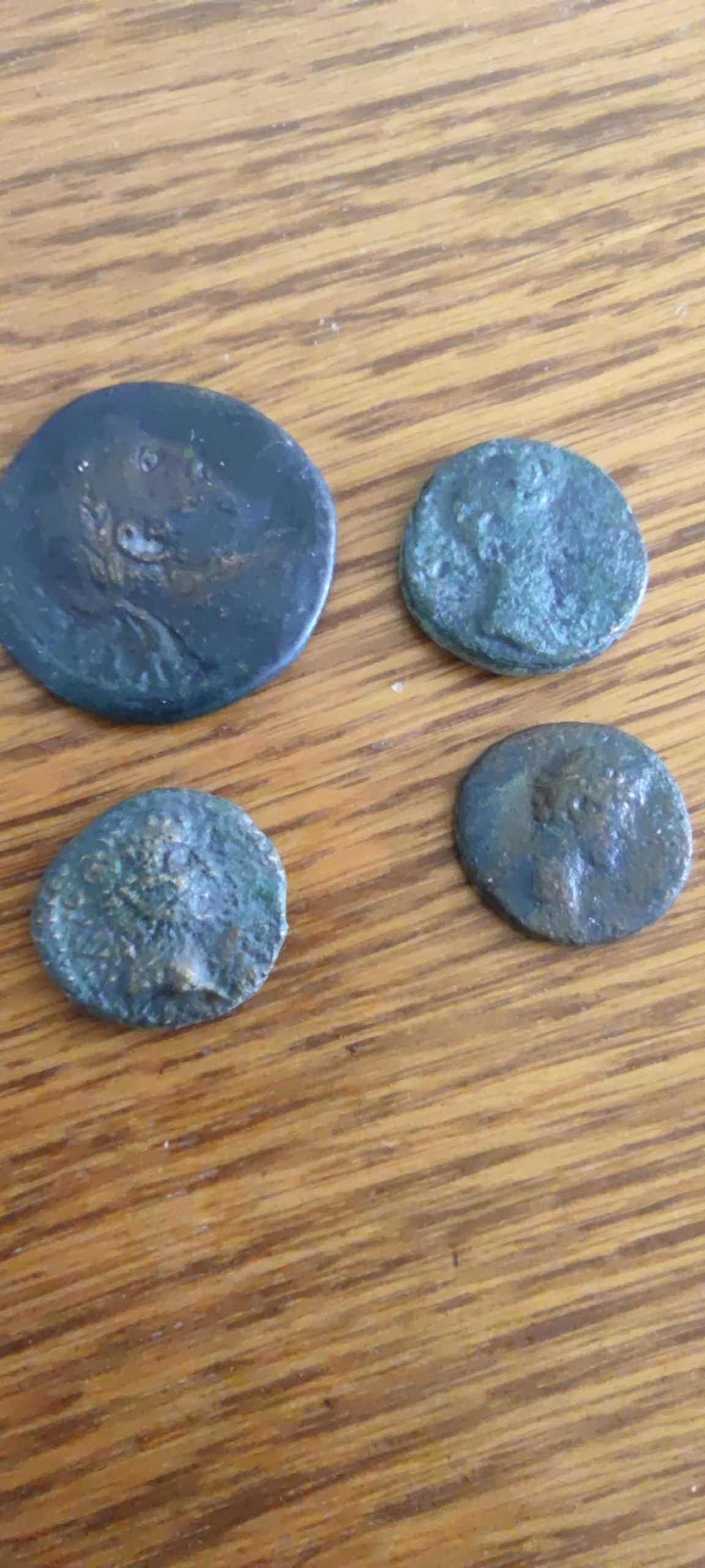 Monety rzymskie lot 4 szt