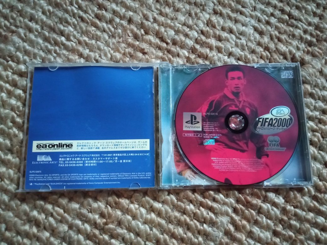 Gra PSX PlayStation NTSC-J FIFA 2000